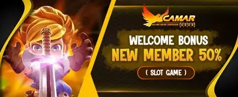 Welcome Bonus New Member promotion banner